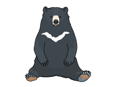 ツキノワグマと熊鈴対策