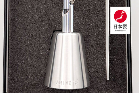 FueFeel 熊鈴〈名入れモデル〉|高音設計・軽量・硬質アルミ削り出し・熊鈴+風鈴+笛の多機能