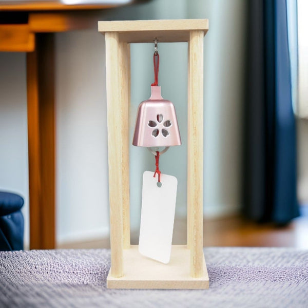 アルミ風鈴「さくら」ピンク