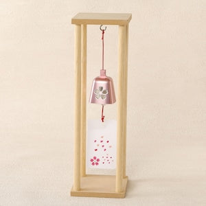 アルミ風鈴「さくら」ピンク