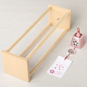 アルミ風鈴「さくら」ピンク